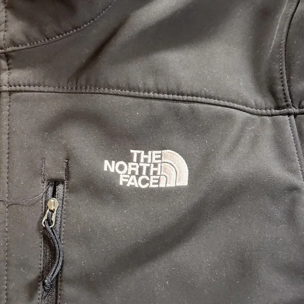 The North Face Jacket Mens Medium Black Apex Bionic Windproof Water Resistant